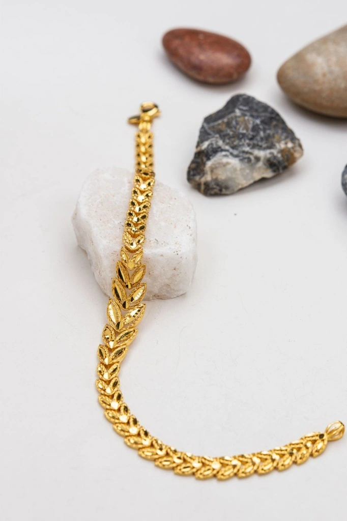 22 Ayar Kadın Altın Bileklik Xqbl483 Altın