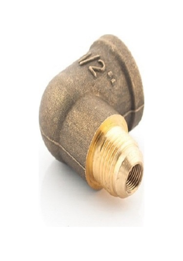 Kuyruklu Dirsek 1/2" Dişi 3/8" Erkek