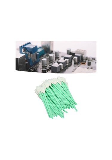 Geeroyoo 100 Adet Temizleme İğnesi - Polyester Ve Pp Malzeme İle Hassas Cihazlar, Yazıcı Başlıkları, Klavyeler Ve Ev Gereçleri İçin Etkili Temizlik