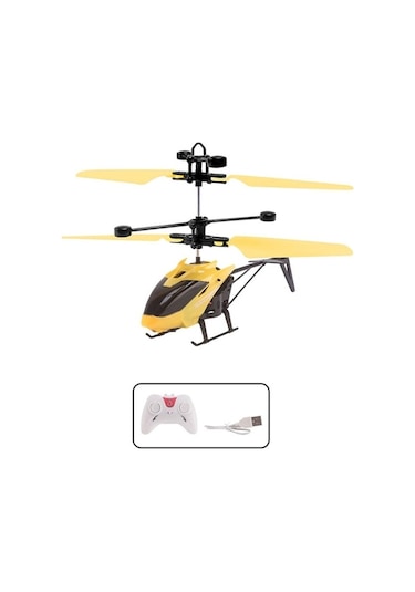 Uzaktan Kumandalı Helikopter Şarjlı El Sensörlü Drone Helikopter