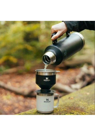 Stanley Brew Pour Over Paslanmaz Çelik Kahve Demleyici Siyah Çok Renkli