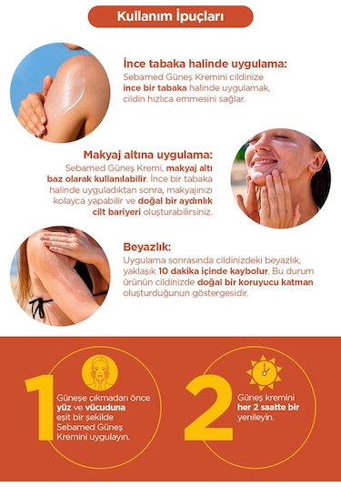 Sebamed Sun Care 2 x 50 ML + Makyaj Çantası