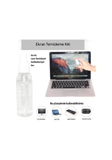 Riatech KCL-1024 3in1 Bilgisayar Lcd Ekran Telefon Temizleme Solüsyon Set