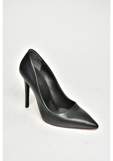 Fox Shoes T676192009 Siyah İnce Topuklu Kadın Stiletto Siyah