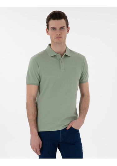 Pierre Cardin Erkek Çağla Tişört Basic 50302561-vr016 Çağla