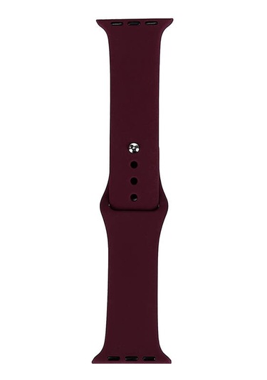 Ardemix Watch 7 45mm Band Serisi Klasik Kordon Silikon Strap Kayış-red Wine