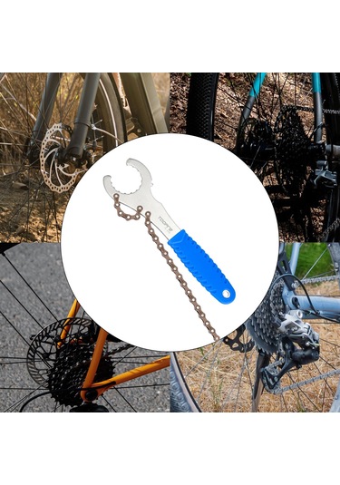 Suntek Bisiklet Filibir Zincir Dişli Kilitleme Mavi