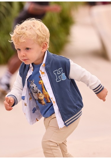 Mayoral Erkek Bebek Bomber Ceket Lacivert 01406 Lacivert