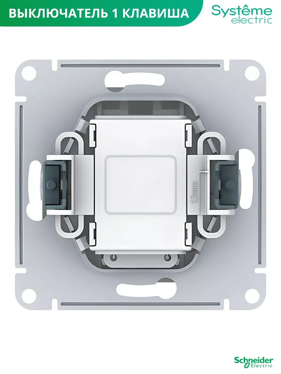 Systeme Electric Schneider İçin Tek Tuşlu İç Anahtar Çerçeveli 213060895