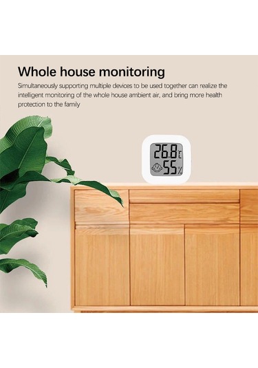 Xindoker Akıllı Tuya Bt Sıcaklık Ve Nem Sensörü: Uzaktan İzleme Ve 3 Gösterge Modu