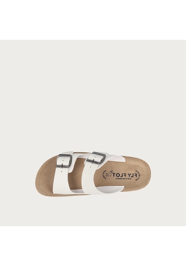 6302-white Terlik Kadın Diğer 77 G64 2c Fly Flot Sandal Synthetıc 6302-white
