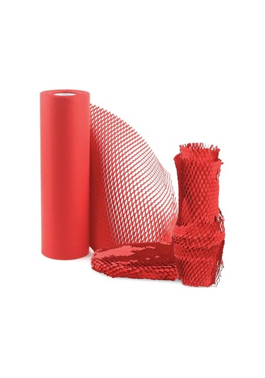 Roco Paper Petek Dolgu Ambalaj Kağıdı 38 Cm 100 M. Kırmızı