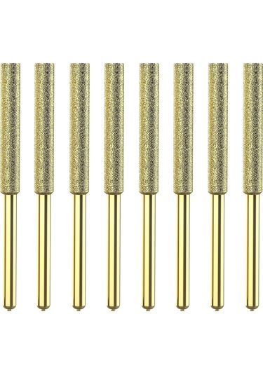 Lemestar Titanyum Kaplama Zincir Testeresi Bileme Aleti Seti, 8 Parça, Elektrikli Testereler İçin Yüksek Performans