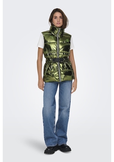 Only Bayan Yelek 15322795 Yeşil Yeşil