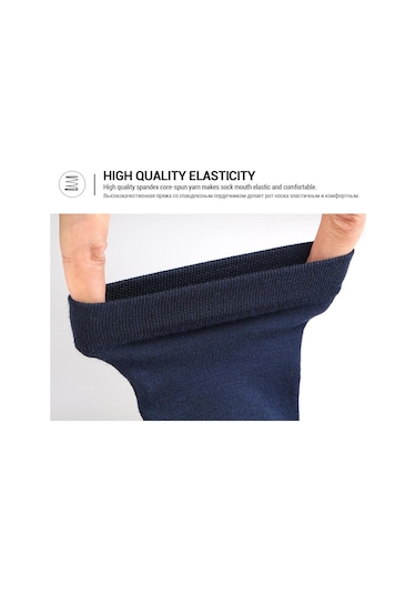 Beyaz 5 Çift/grup Yüksek Kaliteli Erkek Pamuk Çorap Iş Sonbahar Kış Deodorantı Nefes Adam Uzun Çorap Beyaz