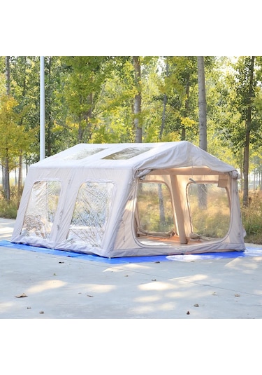 Shufa Galaksi 13.68 M² Şişme Çadır 380x360x220cm B Çok Renkli