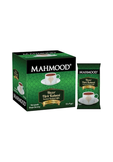 Mahmood Coffee Hazır Türk Kahvesi 3'lü Set