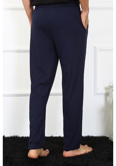 Akbeniz Erkek Pamuk Lacivert Tek Alt Pijama 27495 Lacivert