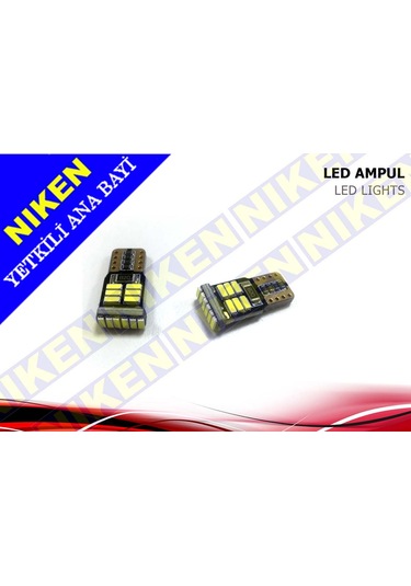 T10 Led-Park Ampul Ledi-Plaka Ampul Ledi-İç Aydınlatma Ledi Beyaz