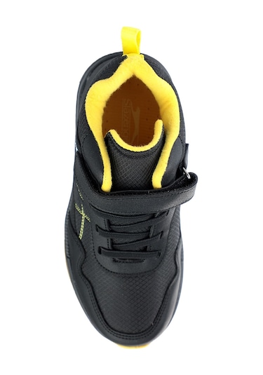 Slazenger KETI I Çocuk Cırt Cırtlı Siyah / Sarı Bot