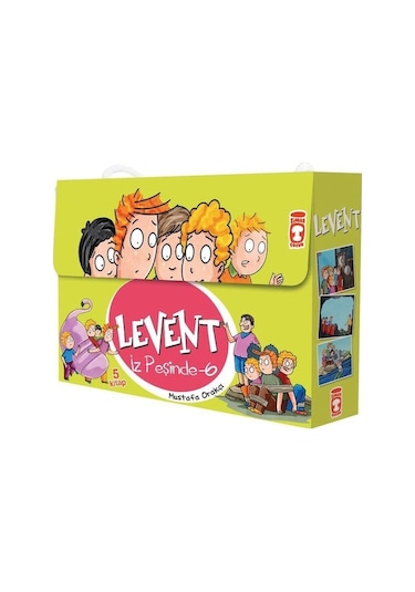 Levent İz Peşinde 6 Seti - 5 Kitap Takım - Mustafa Orakçı - Timaş Çocuk