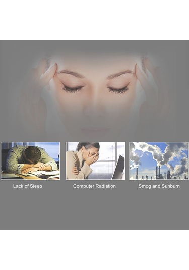 Lichen Elektrikli Isıtmalı Göz Maskesi, Göz Maskesi, Isıtıcı, Çok Renkli