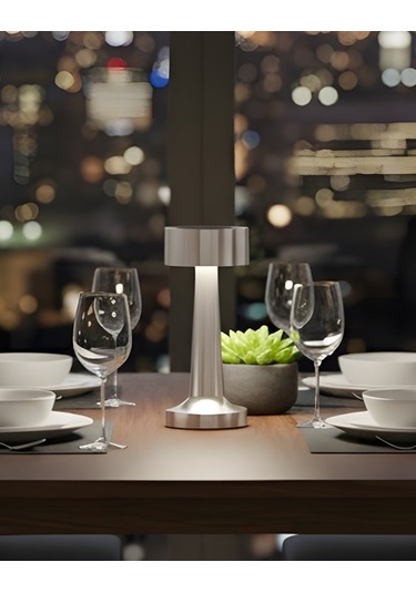 Kendal Kml106 3 Fonksiyonlu Masa Lambası Dokunmatik Sensörlü - Gümüş Gümüş