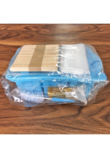 Ximistore9 Mavi 12'li Silikon Dondurma Kalıbı Seti - Yemek Grade Materyal, Kolay Kullanım, Evde Evrimiştirme Aracı Çok Renkli