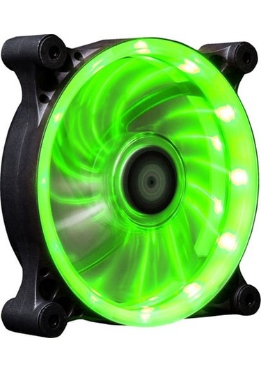 Xigmatek Seıı-f1253 Solar Eclipse Iı 120 120 25mm Yeşil Led Işıklı Kasa Fanı