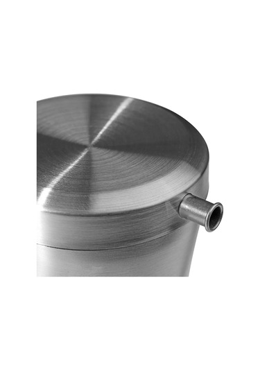 Nehir Burgulu Standlı 4 Parça Paslanmaz Çelik Yağdanlık ve Baharatlık Seti 1