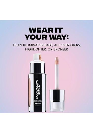 Sacheu Liquid Glow Stay-n Uzun Süre Kalıcı Likit Aydınlatıcı 04 Golden Hour 27.68ml 04 Golden Hour