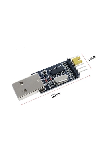 Ch340g Usb To Rs232 Ttl Uart Çevirici Modül Seri Port