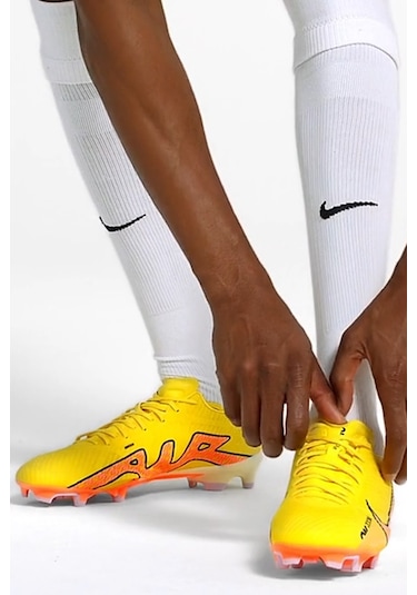 Nike Mercurial Air Zoom F.g. M.g. Erkek Soccer Shoes Krampon Sarı