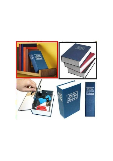 Gizli Kasa Kitap Kasa Kitap Şeklinde Ingilizce Sözlük Kumbara