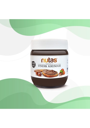 Nutas Kakaolu Fındık Kreması Cam Kavanoz 400 G