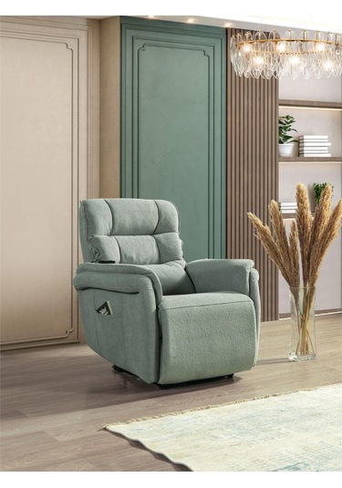 Oscar Tekli Berjer Rehome Oscar Tv Koltuğu 85x92x100 Cm Krem