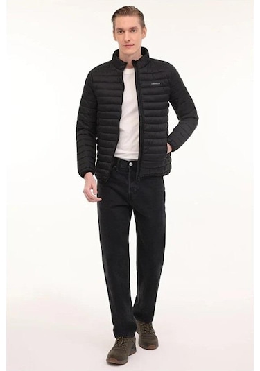 Lumberjack Ml Star 1ow1000 5pr Erkek Şişme İnce Mont Siyah