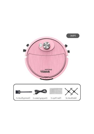 Ankatek Şarjlı Robot Süpürge Ve Paspas, Usb Şarjlı Otomatik Temizlik Cihazı, Akıllı Ev Aleti, Beyaz, Geeroyoo 99 3 1 Model Beyaz Beyaz