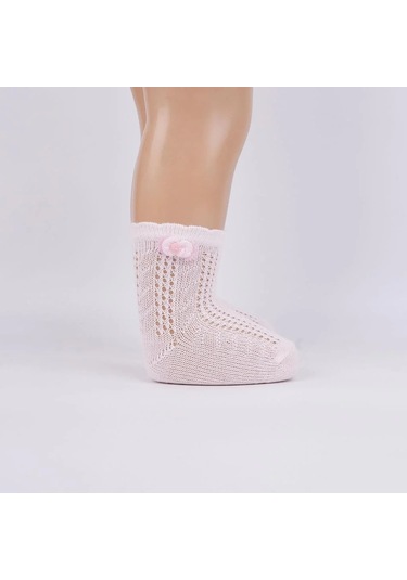 Maskot Aks File Kız Bebek Soket Çorap K43017 Asorti Çok Renkli
