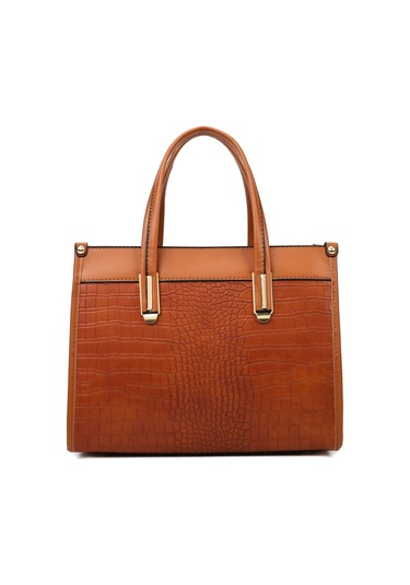 Atmosferik Çanta Kadın Dokulu Bayan Çantası Büyük Kapasiteli Şık Basit Tote Çantasiyah Diğer