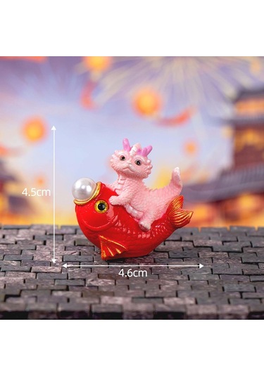 Homyl Çin Yeni Yılı Ejderha Heykeli Heykel Ev Oturma Stil-h