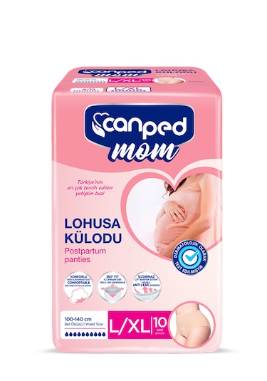 Canped Mom Lohusa Külodu L/xl 1 Paket 10 Adet