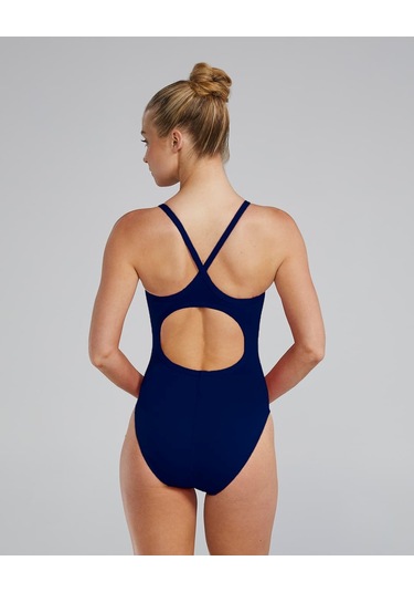 Tyr Durafast Elite Kadın Diamondfit Mayo - Solid Lacivert