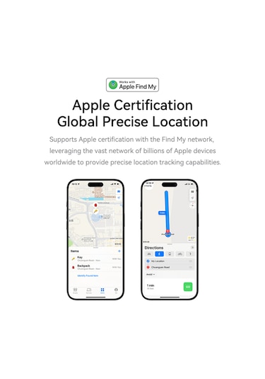 Airtag Akıllı Apple Uyumlu Mfı Sertifikalı - Beyaz