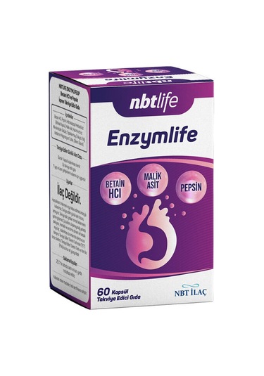 Nbt Life Enzymlife Bp 60 Kapsül