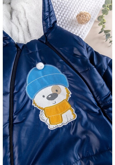 Peluş Astarlı Kız Erkek Ebek Astronot Tulum 001