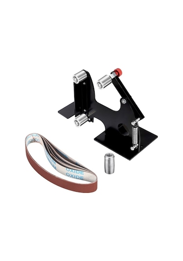 Rox Wood 0029 Taşlama Motoru Takılan Şerit Bant Zımpara Sehpası