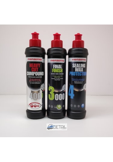 Menzerna 400 3000 Sealing Wax Boya Boruma Seti 250 ML