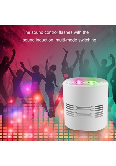 Tongxida Usb Şarj Mini Lazer Sahne Işığı, 8 Renkli Siyah, C209 Diğer