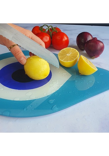 Decorita Cam Kesme Tahtası Damla Serisi - 1 28 x 36 CM